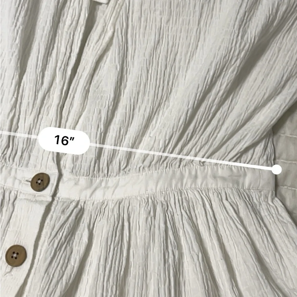 Jenni Kayne White Cotton Dress 12 - Picture 13 of 14